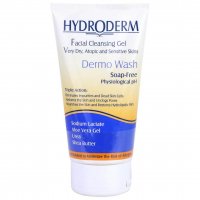 ژل شستشوی پوست خشک و خیلی خشک صورت هیدرودرم مدل Dermo Wash مقدار 150 گرم