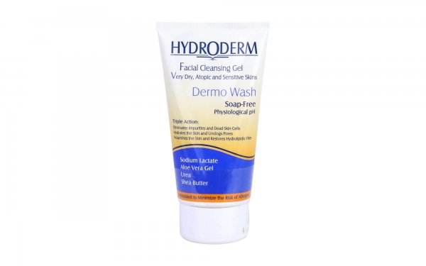 ژل شستشوی پوست خشک و خیلی خشک صورت هیدرودرم مدل Dermo Wash مقدار 150 گرم