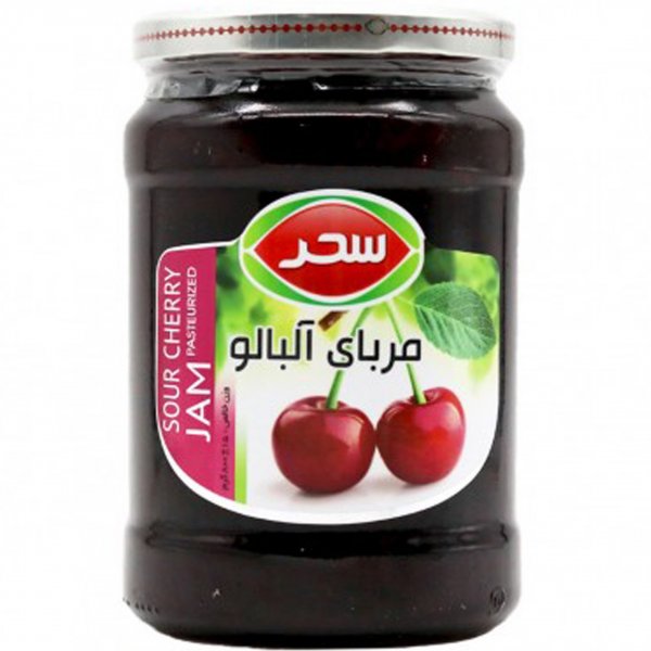 مربا آلبالو سحر مقدار 800 گرم 