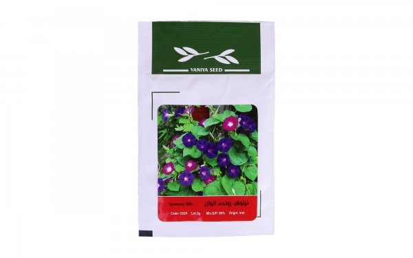 بذر نیلوفر رونده الوان (Ipomoea Mix) وانیا آذر سبزینه کد O220 مقدار 3 گرم