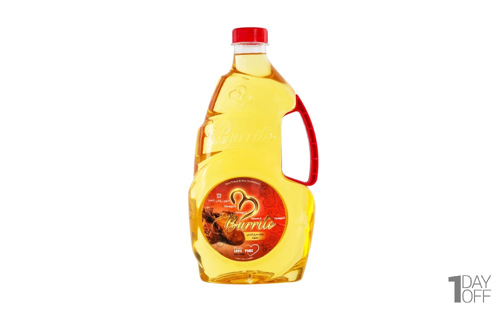 روغن سرخ‌کردنی حاوی کنجد بوریتو مقدار 1.72 لیتر