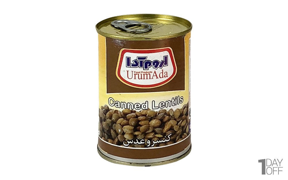 کنسرو عدس اروم‌آدا مقدار 400 گرم