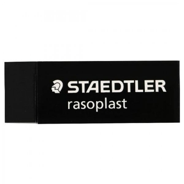 پاک‌کن بزرگ استدلر (Staedtler) مدل rasoplast رنگ مشکی با عرض 6 سانتی‌متر