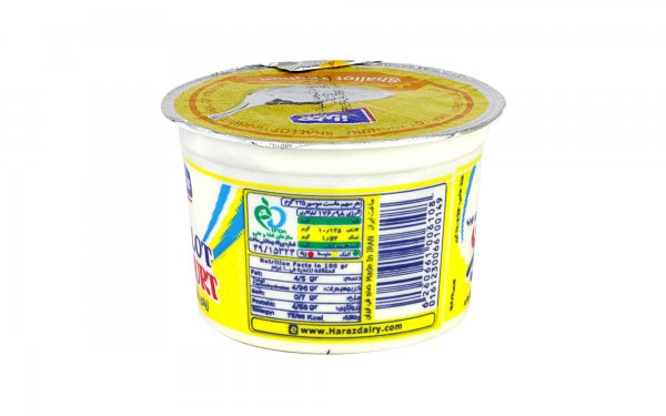 ماست موسیر پرچرب هراز مقدار 250 گرم