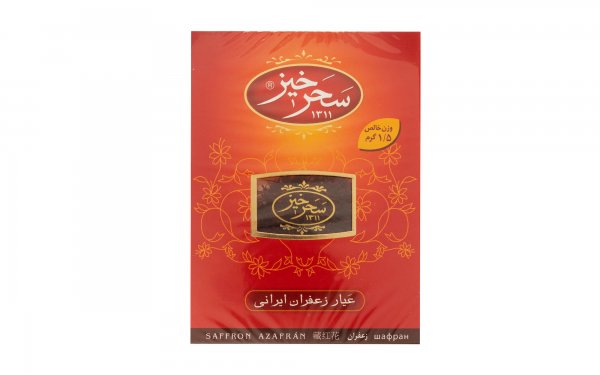 زعفران ایرانی سحرخیز مقدار 1.5 گرم