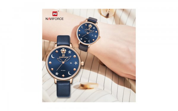 ساعت نیوی‌فورس (NAVIFORCE) مدل NF5009L رنگ رزگلد کد رنگ RG/W