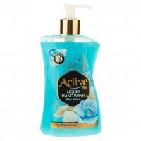مایع دستشویی صدفی آبی اکتیو 450 گرم