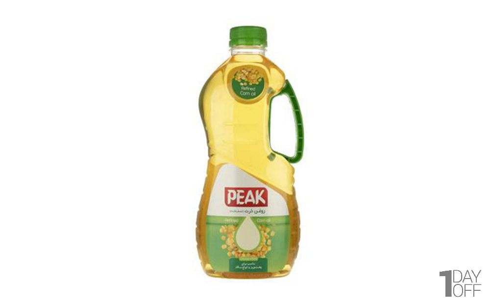 روغن ذرت تصفیه شده پیک مقدار 1.8 لیتر