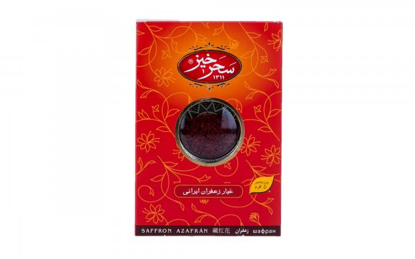 زعفران سرگل سحرخیز طرح خاتم مقدار 5 گرم