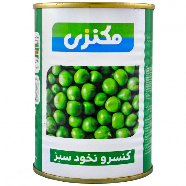 کنسرو نخود سبز مکنزی مقدار 380 گرم