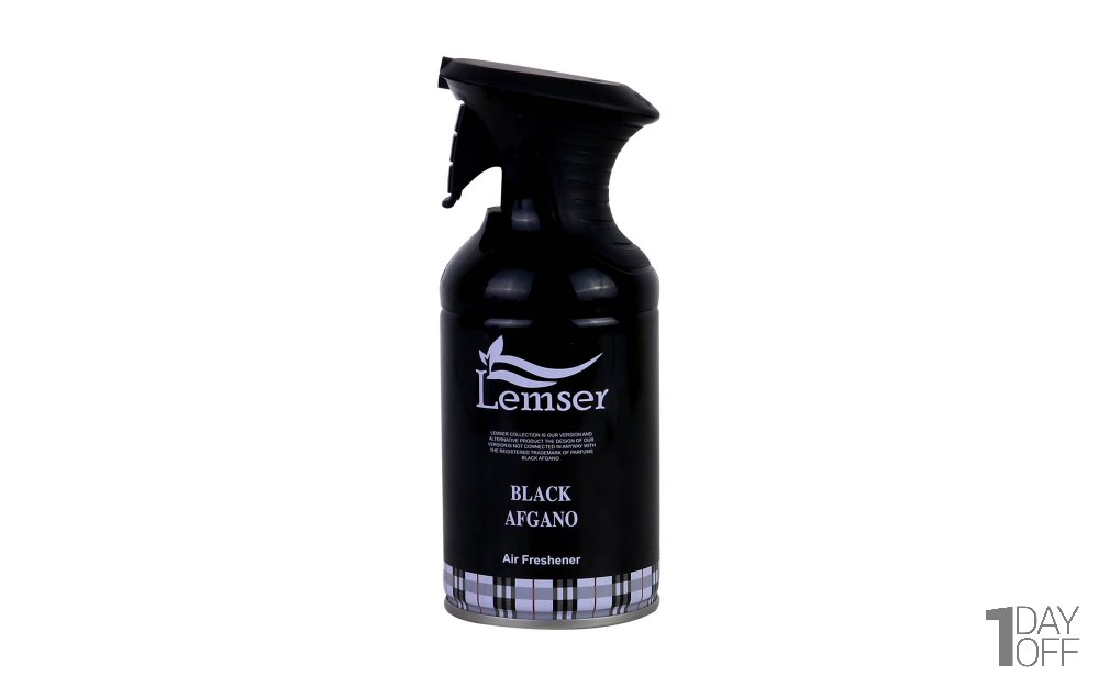  اسپری خوشبو کننده هوا دستی لمسر مدل Black Afgano حجم 250 میلی‌لیتر 