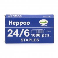 سوزن منگنه Heppoo سایز 24/6 بسته 1000 عددی