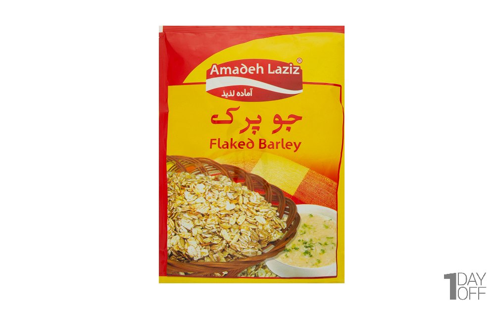جو پرک آماده لذیذ مقدار 200 گرم