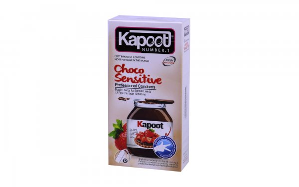 کاندوم کاپوت (kapoot) مدل Choco Sensetive