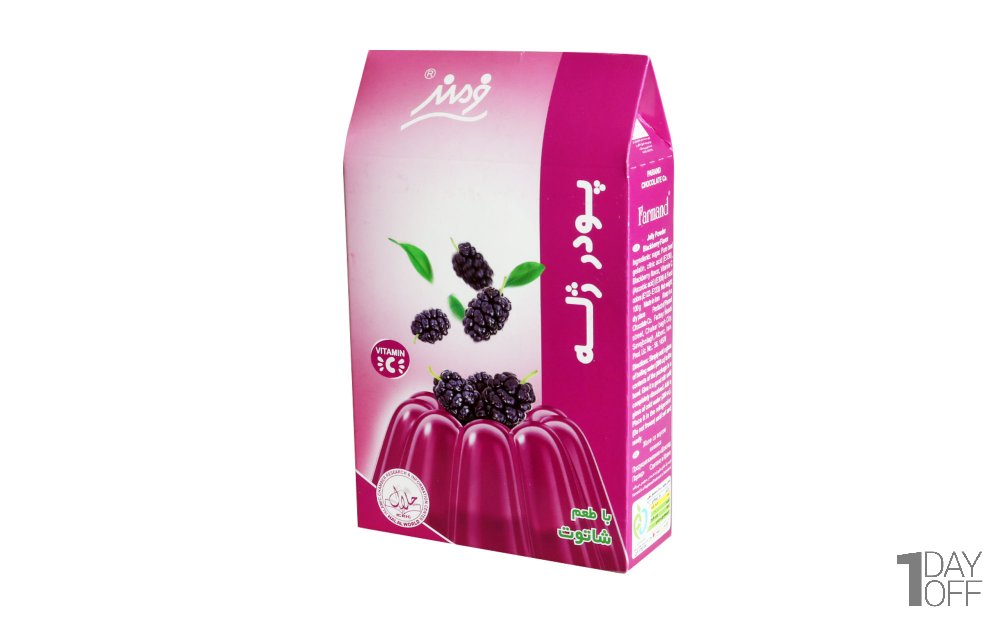 پودر ژله با طعم شاتوت فرمند مقدار 100 گرم 