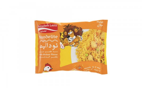 نودل با طعم مرغ الیت مقدار 75 گرم