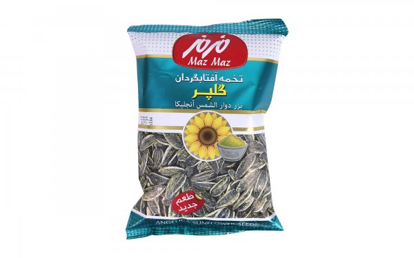 تخمه آفتاب‌گردان با طعم گلپر مزمز مقدار 100 گرم