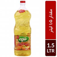 روغن سرخ‌کردنی بدون پالم غنچه 1.5 لیتر