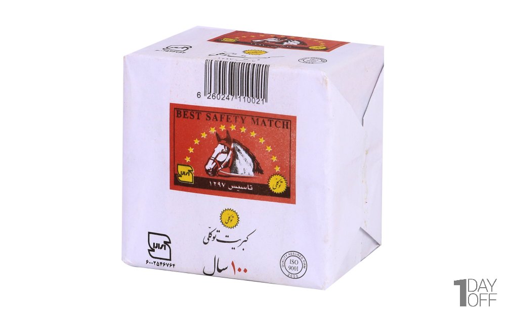 کبریت توکلی بسته 10 عددی 