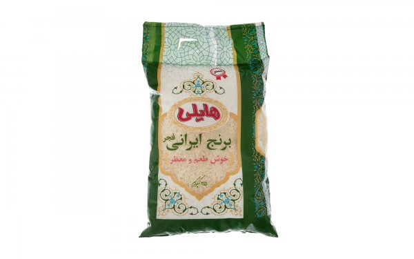 برنج فجر ایرانی ممتاز هایلی مقدار 2.5 کیلوگرم