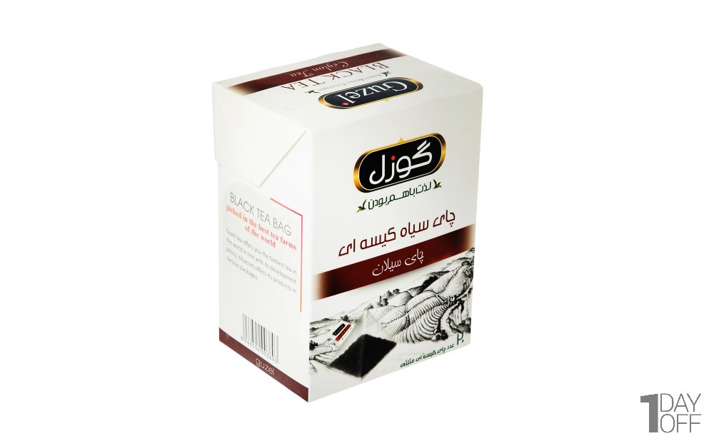 چای کیسه‌ای سیاه سیلان گوزل بسته 20 عددی