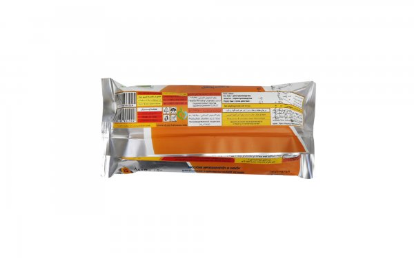 کیک دولایه کرمدار با طعم پرتقالی بابانا مقدار 50 گرم
