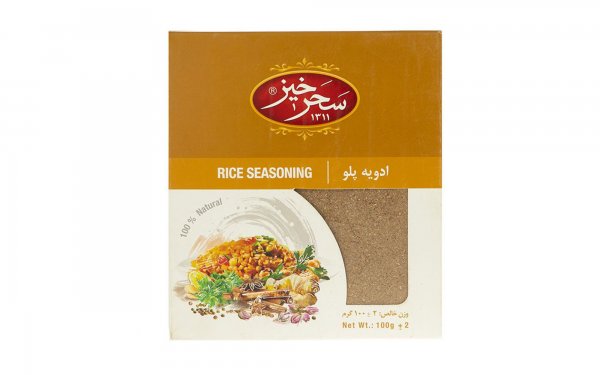 پودر ادویه پلویی سحرخیز مقدار 100 گرم