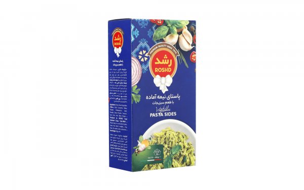 پاستا نیمه آماده با طعم سبزیجات رشد مقدار 180 گرم