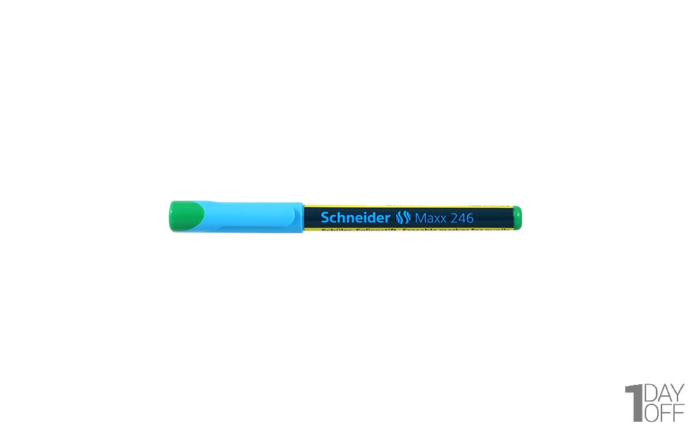 ماژیک علامت‌زن 0.7 میلی‌متری اشنایدر (Schinder) مدل Maxx 246 نوع پاک‌شونده رنگ سبز 