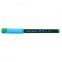 ماژیک علامت‌زن 0.7 میلی‌متری اشنایدر (Schinder) مدل Maxx 246 نوع پاک‌شونده رنگ سبز 