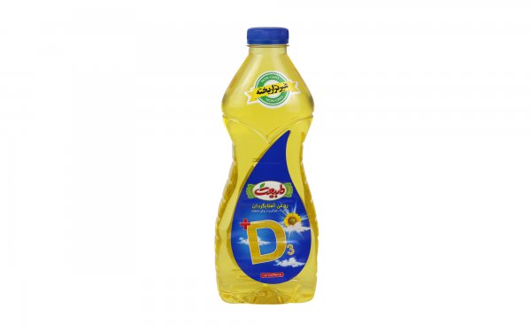 روغن آفتاب‌گردان حاوی ویتامین D مناسب برای پخت و پز طبیعت مقدار 1 لیتر
