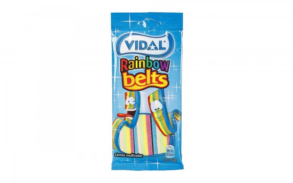پاستیل شکری رنگین‌کمانی ویدال (Vidal) مقدار 100 گرم 