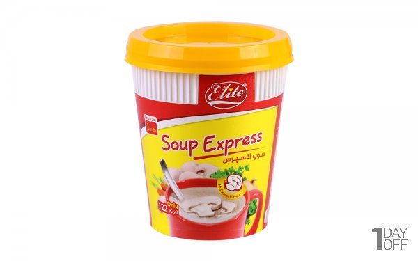 سوپ اکسپرس لیوانی با طعم قارچ الیت مقدار 35 گرم