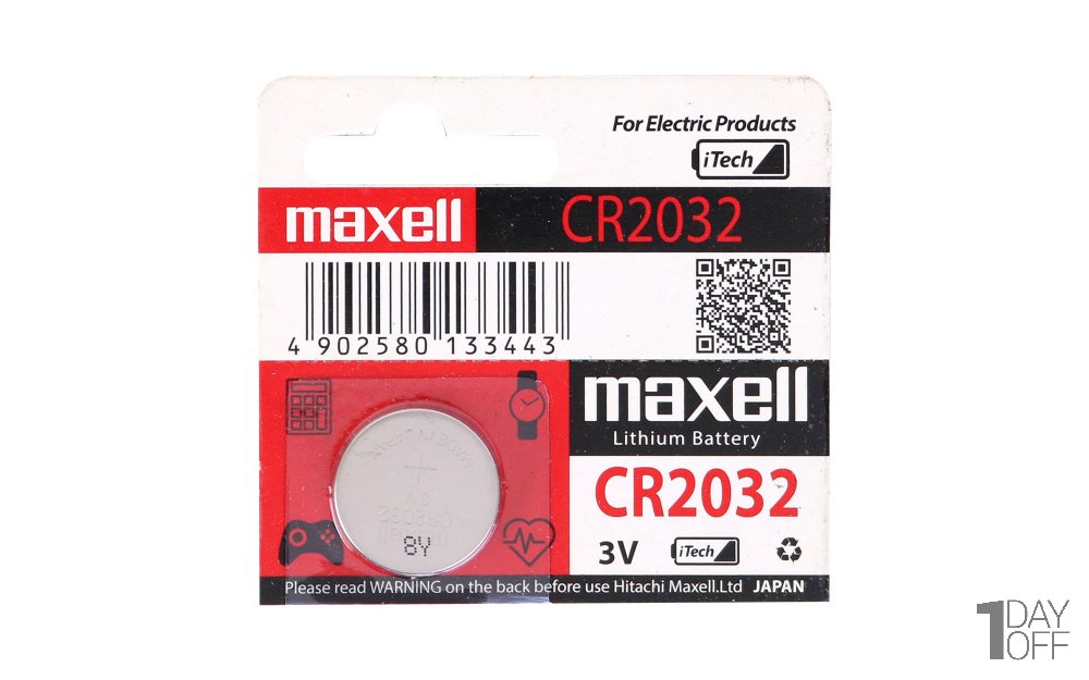 باتری سکه‌ای لیتیومی مکسل (MAXCEL) CR2032