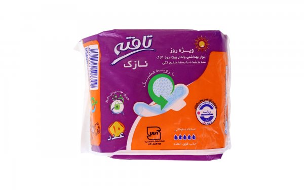 نوار بهداشتی ویژه روز نازک تافته بسته 7 عددی
