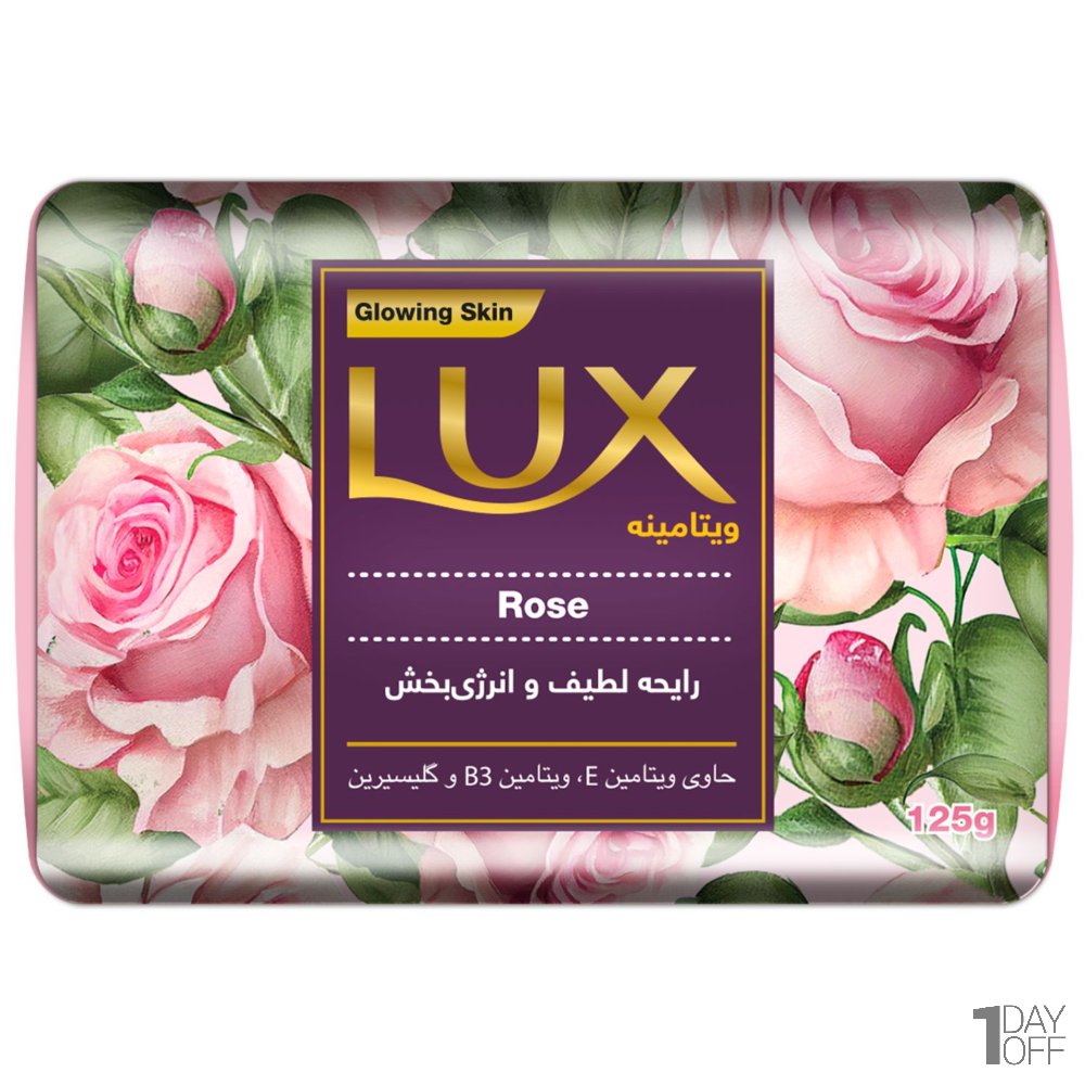 صابون لوکس (Lux) مدل Soft tuch مقدار 125 گرم