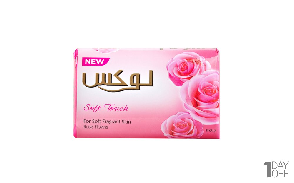 صابون لوکس (Lux) مدل Soft tuch مقدار 125 گرم
