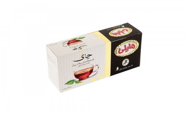 چای سیاه کیسه‌ای سیلان رویال هایلی بسته 25 عددی