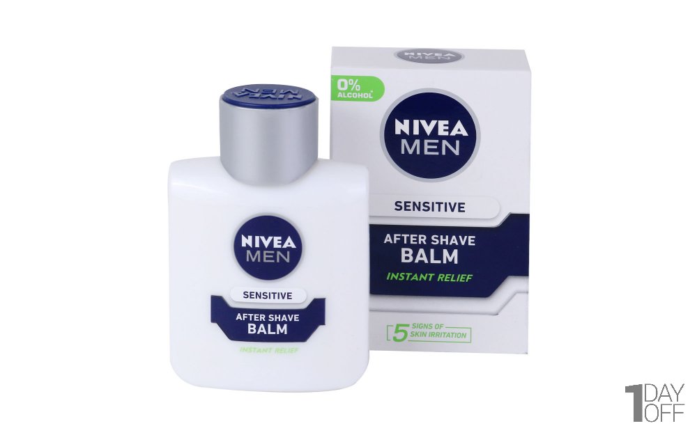 افتر شیو 100 میلی لیتری نیوآ من (Nivea Men) سری Balm مدل Sensitive 