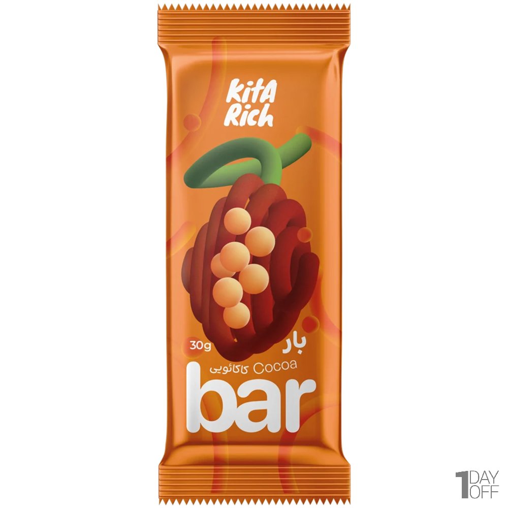 بار کاکائو کیتاریچ مقدار 30 گرم