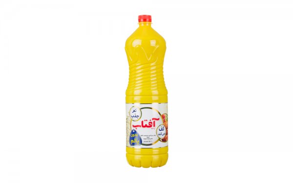 روغن سرخ‌کردنی مخصوص خانوار بدون پالم کم‌جذب آفتاب مقدار 1.5 لیتر