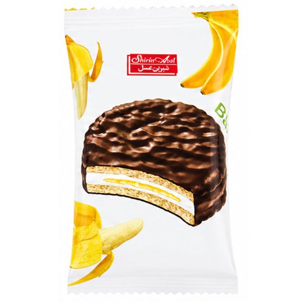 بیسکویت والس با طعم موز شیرین‌عسل مقدار 25 گرم