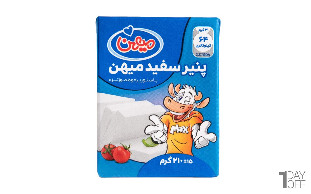 پنیر سفید میهن مقدار 210 گرم