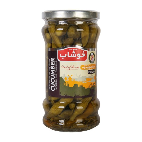 خیارشور ویژه خوشاب مقدار 600 گرم