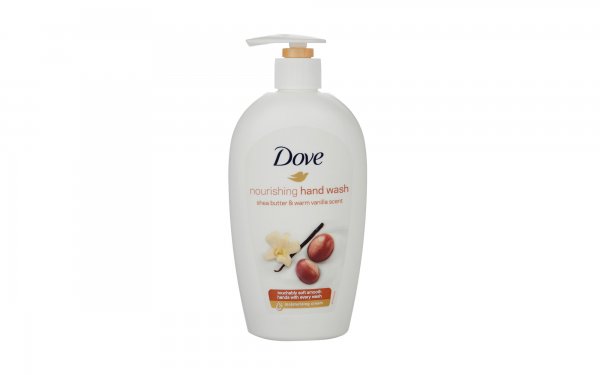 مایع دستشویی حاوی شی‌باتر با رایحه وانیل داو (Dove) مقدار 500 میلی‌لیتر 