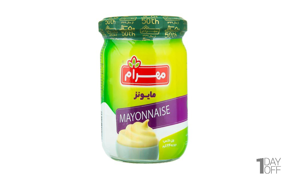 سس مایونز مهرام مقدار 240 گرم
