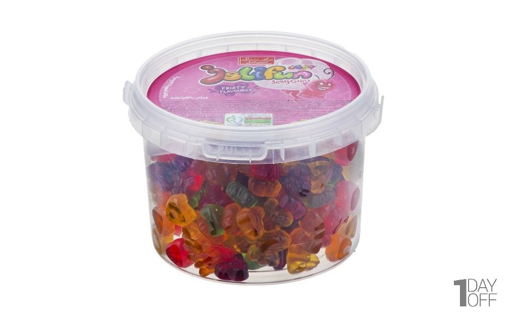 پاستیل جلیفان مدل FRUITY FLAVOURED مقدار 300 گرم