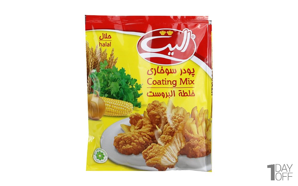 پودر سوخاری دانه‌ریز با ادویه الیت مقدار 75 گرم