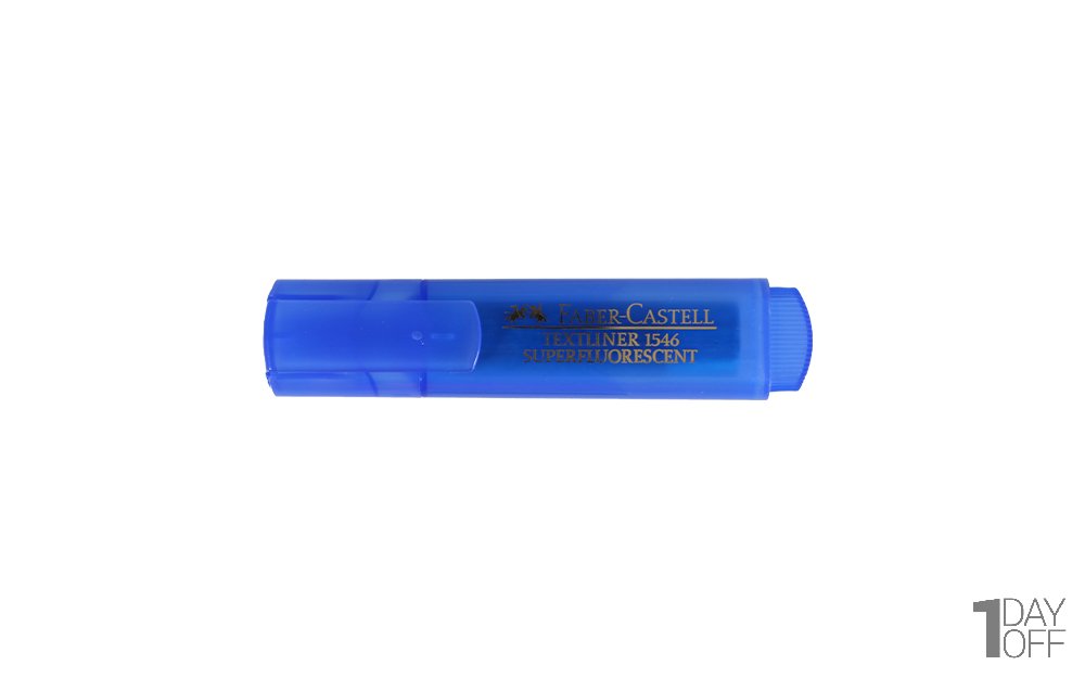 ماژیک علامت‌زن فابر کاستل (Faber Castell) مدل Superfluorescent رنگ آبی