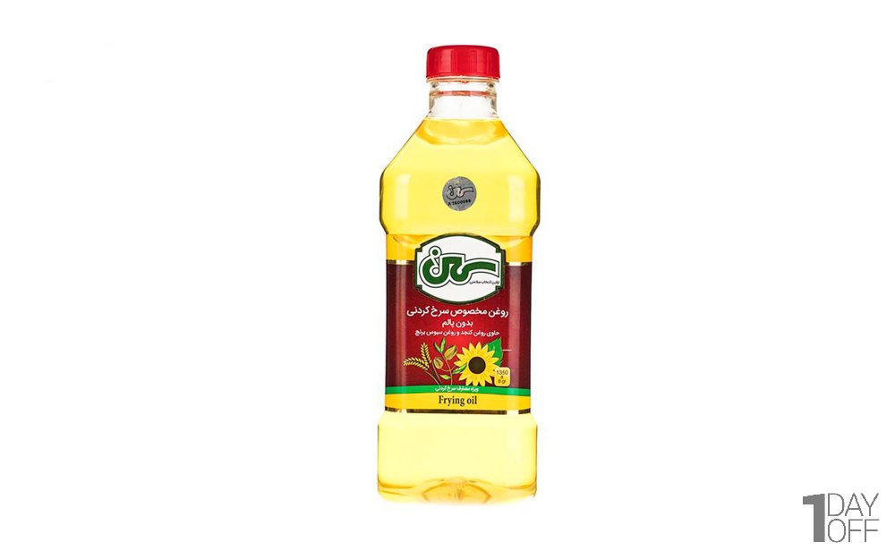 روغن سرخ کردنی سمن مقدار 1.35 کیلوگرم